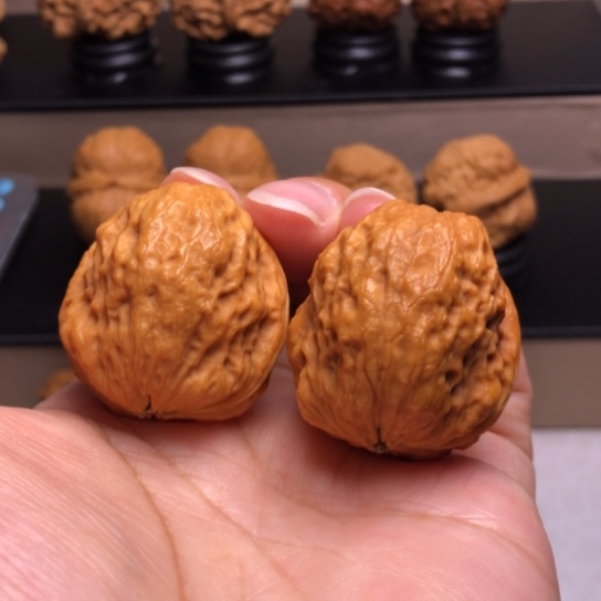 文玩核桃把件龙脊妖蟾38