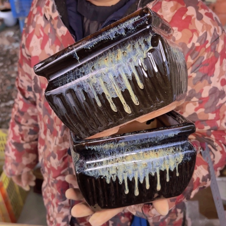 花盆 透气 紫砂 口径 16高度12