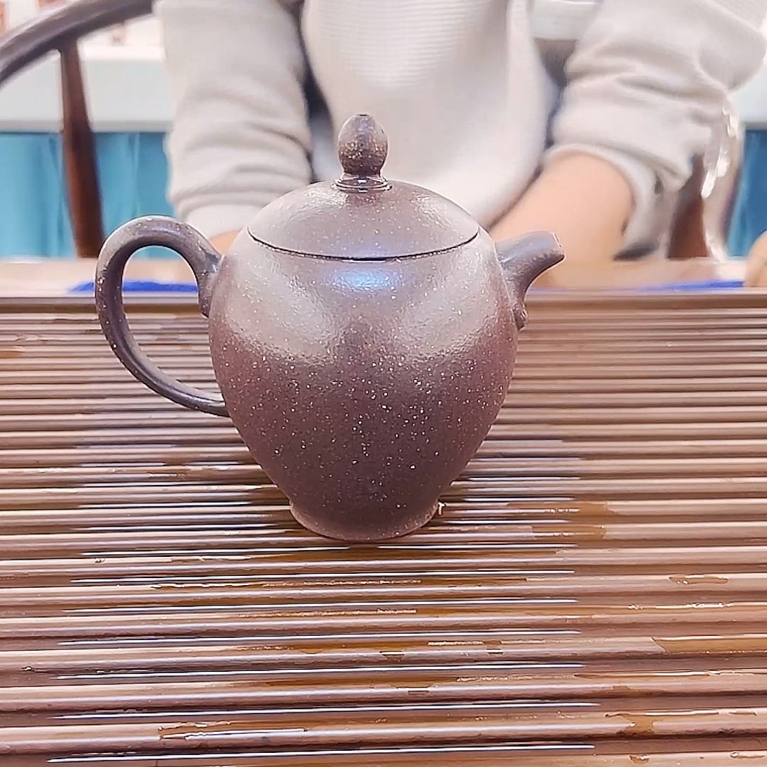 茶宠紫砂天青小怀影