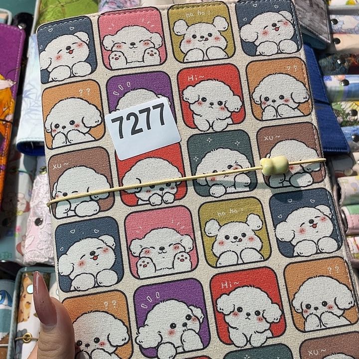 织绣A5活页不带纸7277