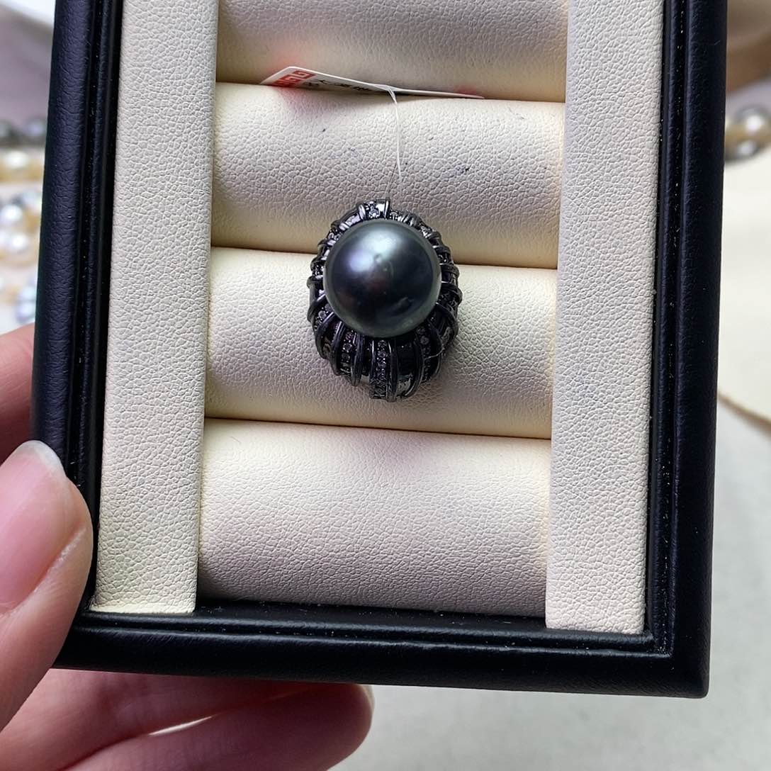 海水珍珠颈饰银S925镶嵌