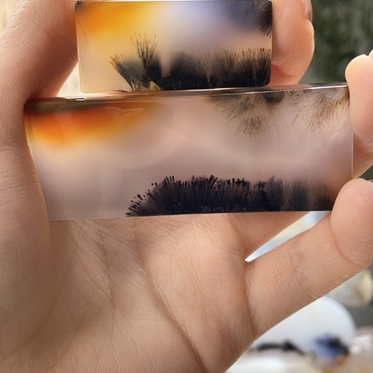 玛瑙/玉髓颈饰未镶嵌林*林