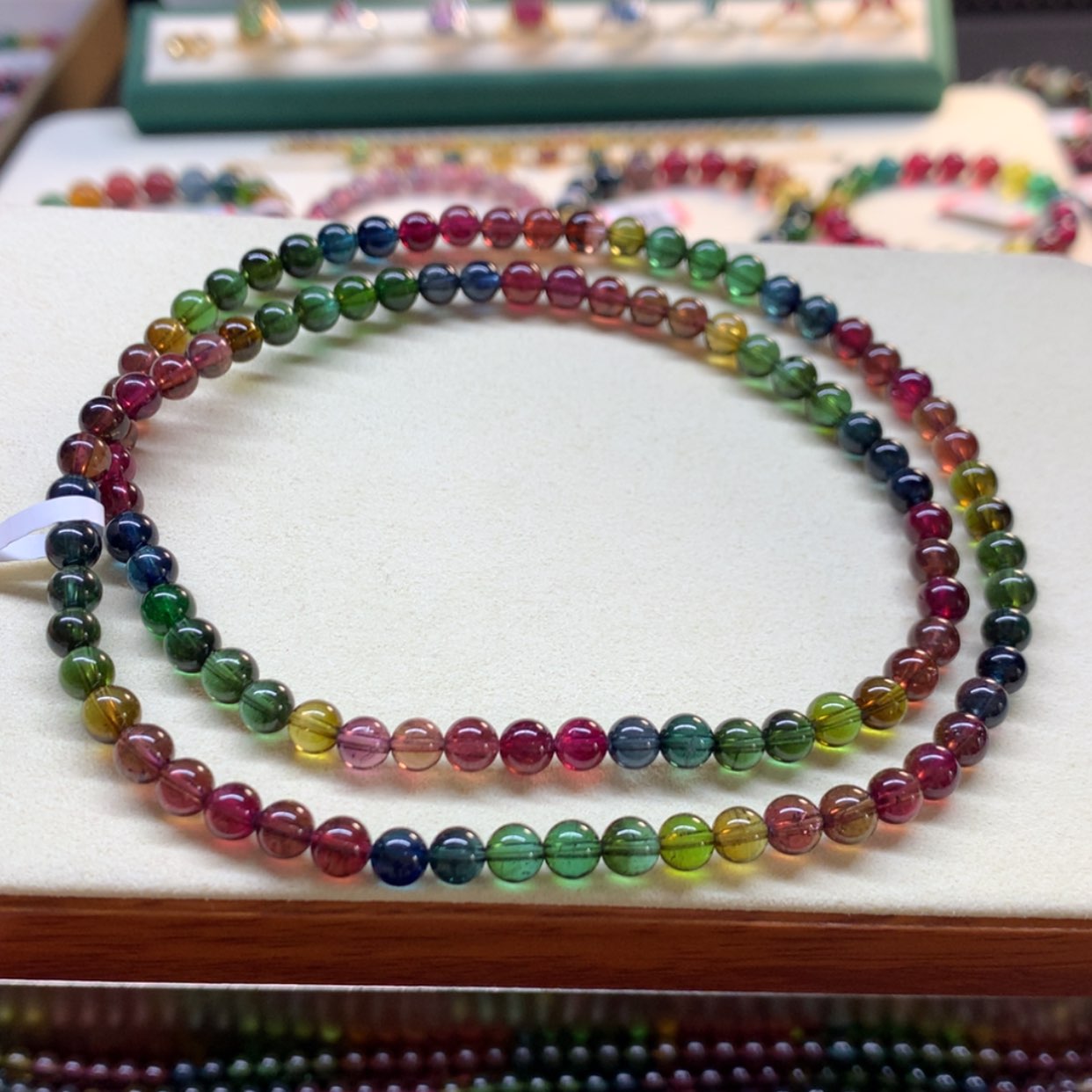 【闪购商品】碧玺手串未镶嵌老矿5.3mm