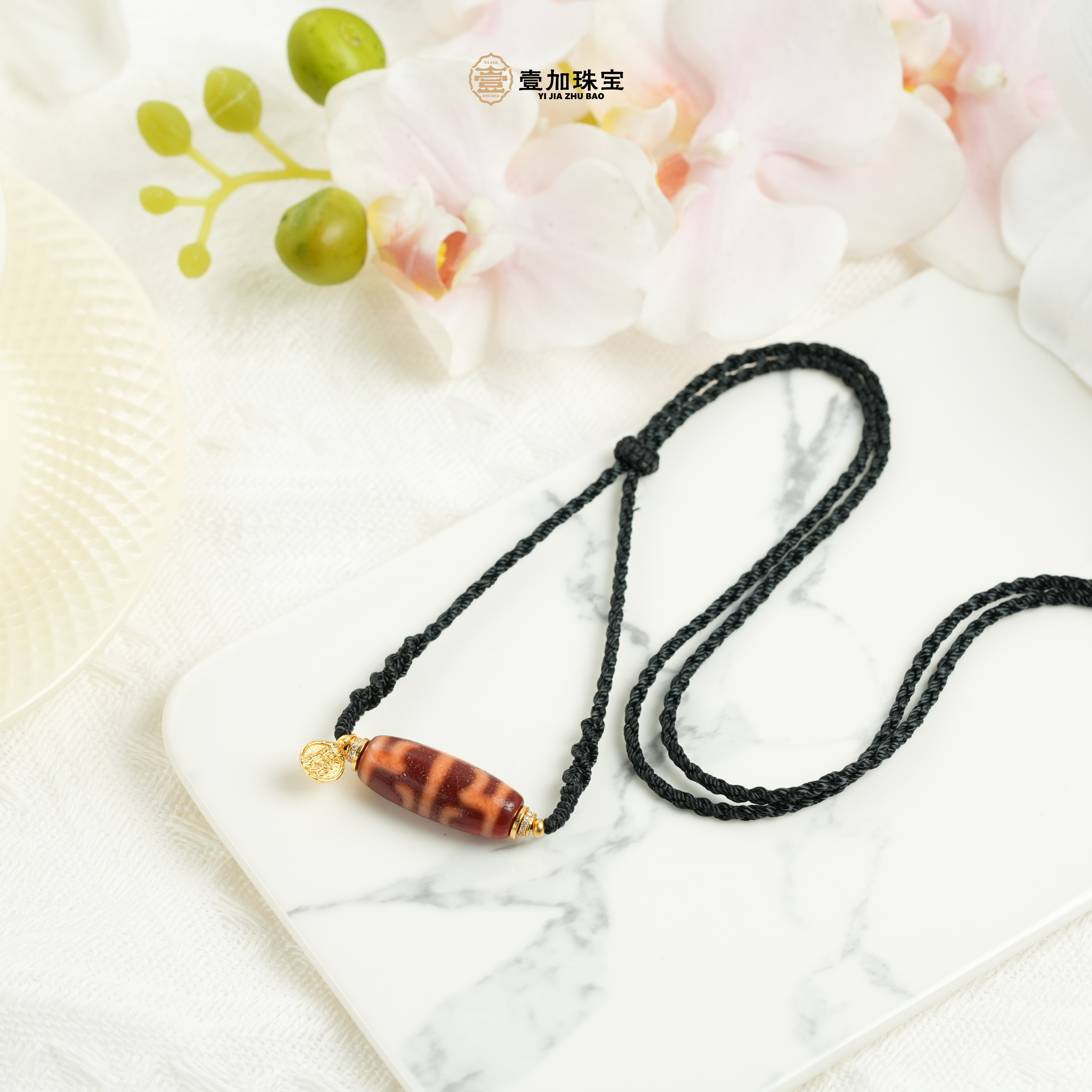 壹加安琪 | 金蟾无界玛瑙项链多样性发货发其一