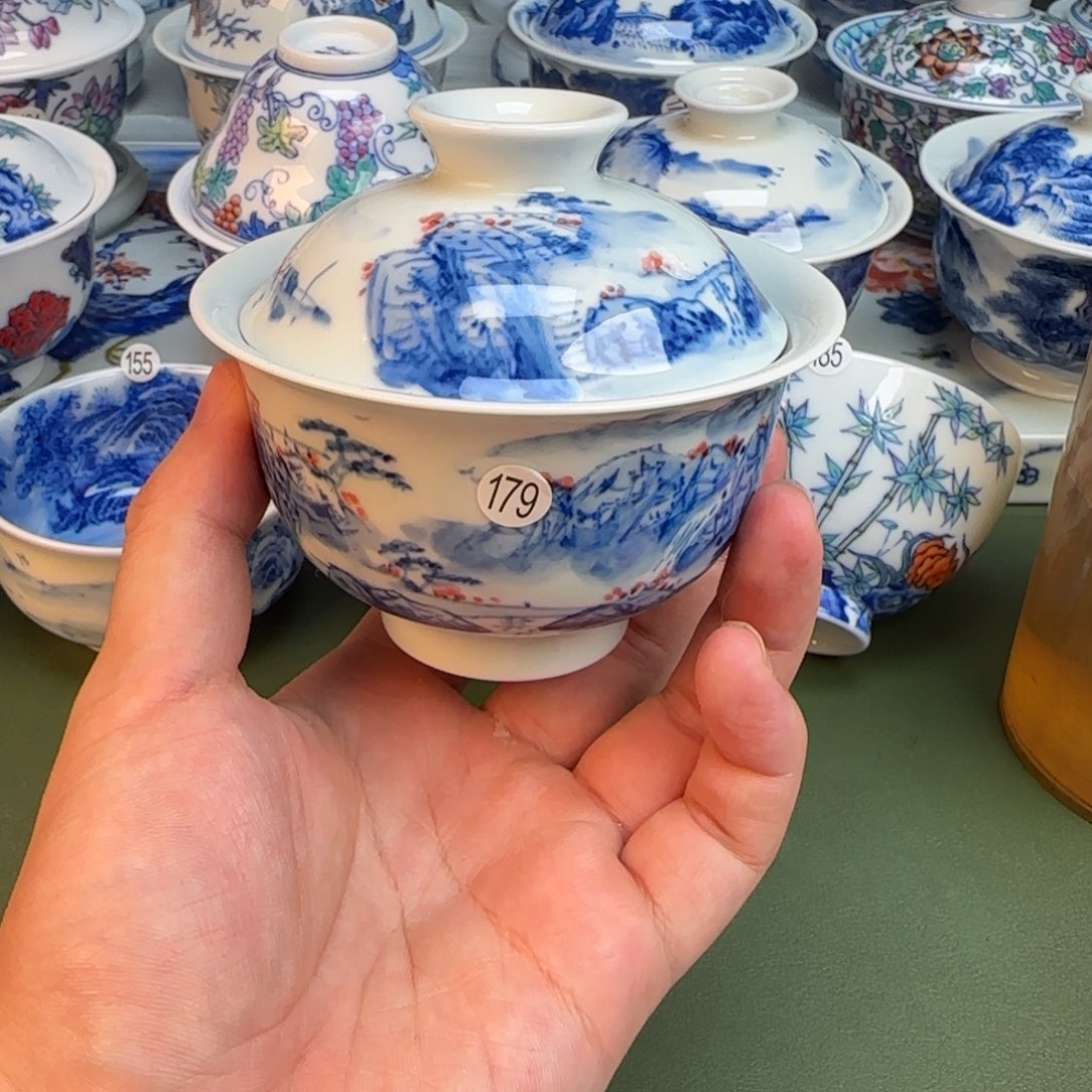 彦祖纯手工手绘茶具179