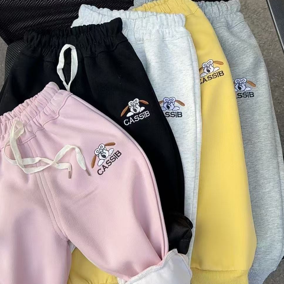 金豆豆春款儿童卫裤休闲裤链接