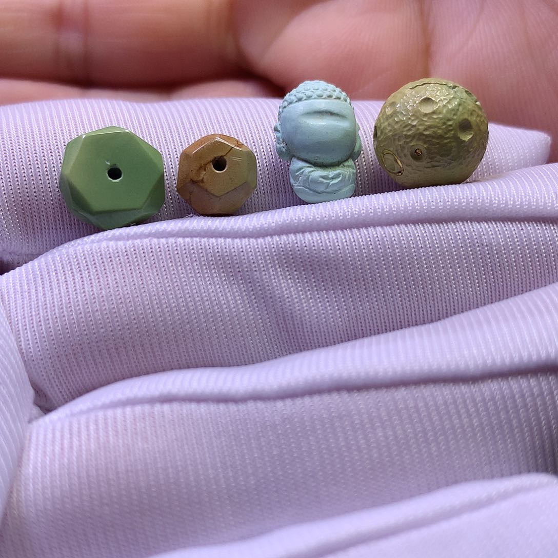 绿松石未镶嵌配饰定制