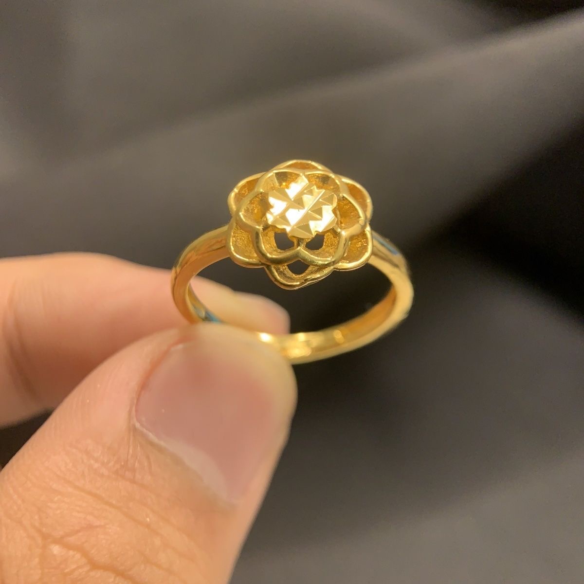 时尚心花怒放戒指