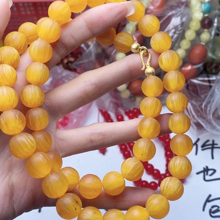 未镶嵌吊坠(不含链)蜜蜡163项链