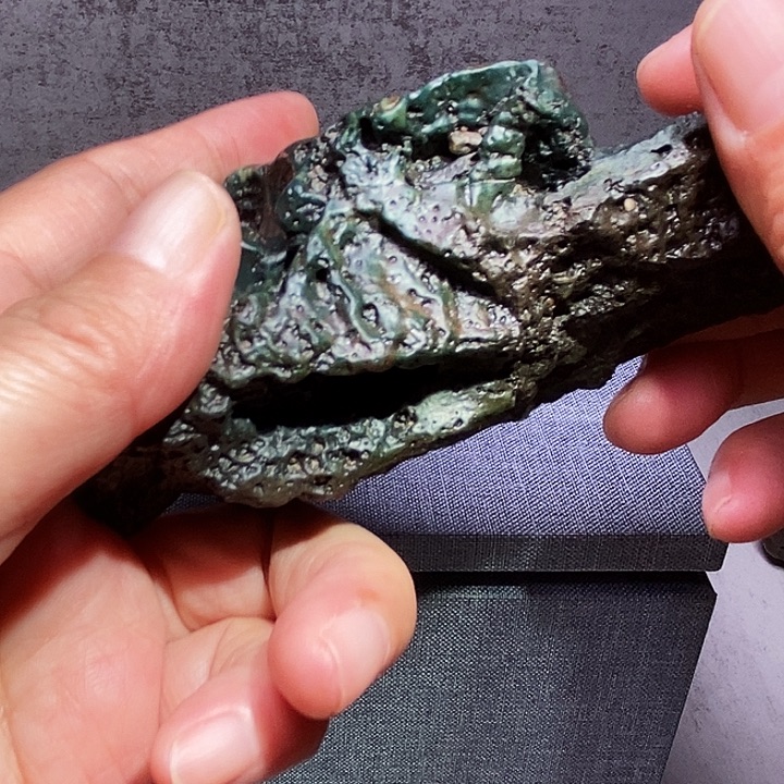 赤***人玛瑙/玉髓合金挂件