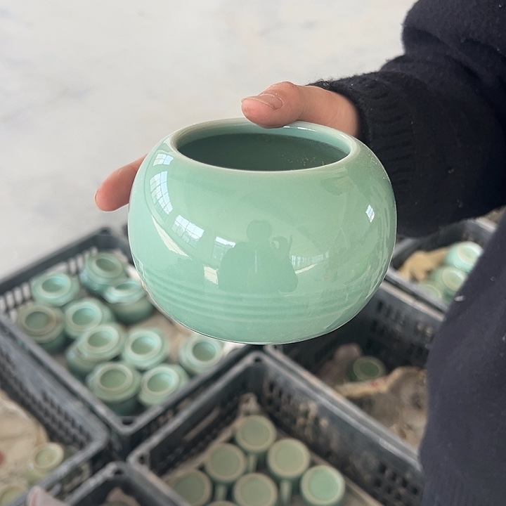 小米茶器龙泉青瓷