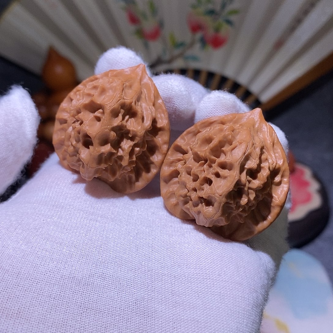 吊坠文玩核桃36全品龙鳞