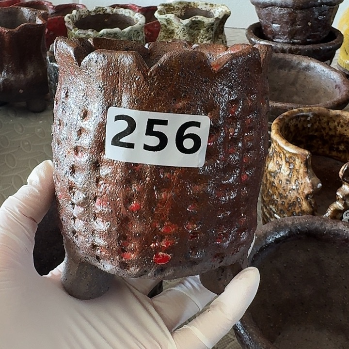 内口，8高11粗陶手工制作