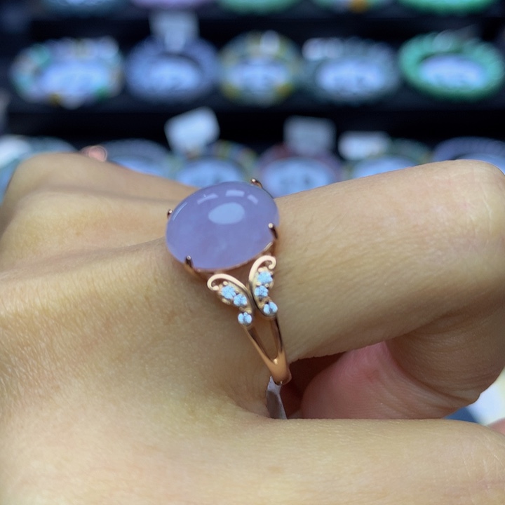 翡翠手链银S925镶嵌翡翠