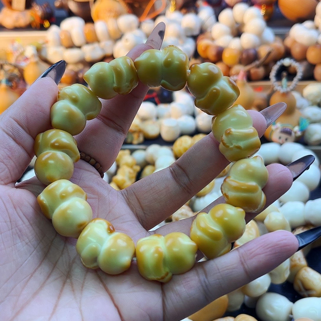 手串菩提根/象牙果小橘猫