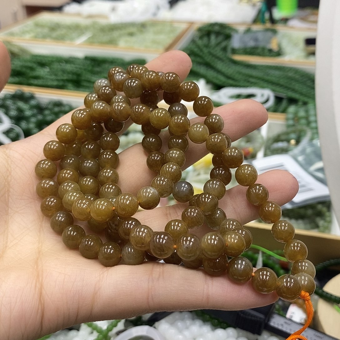 和田玉手链未镶嵌