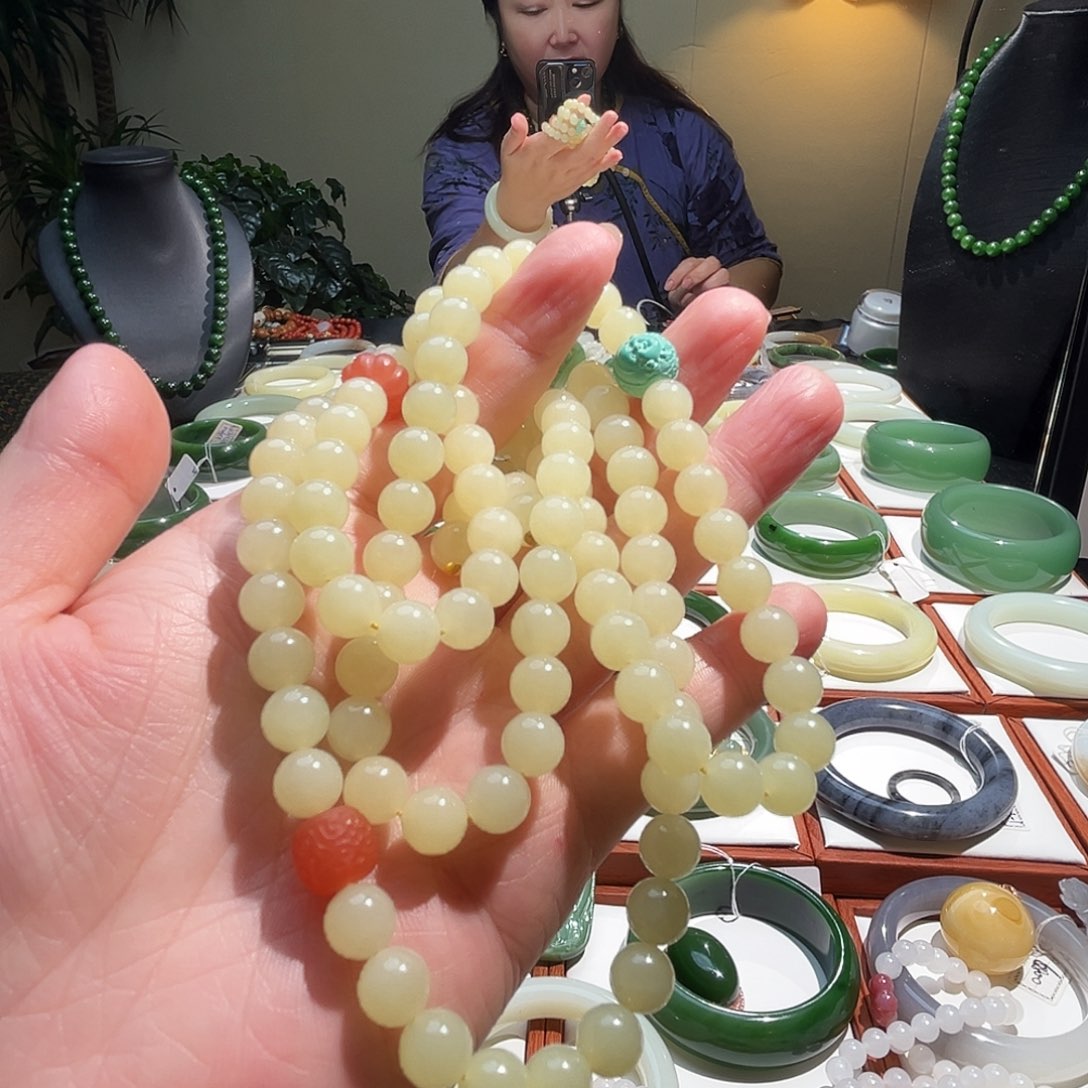 颈饰未镶嵌和田玉金***所