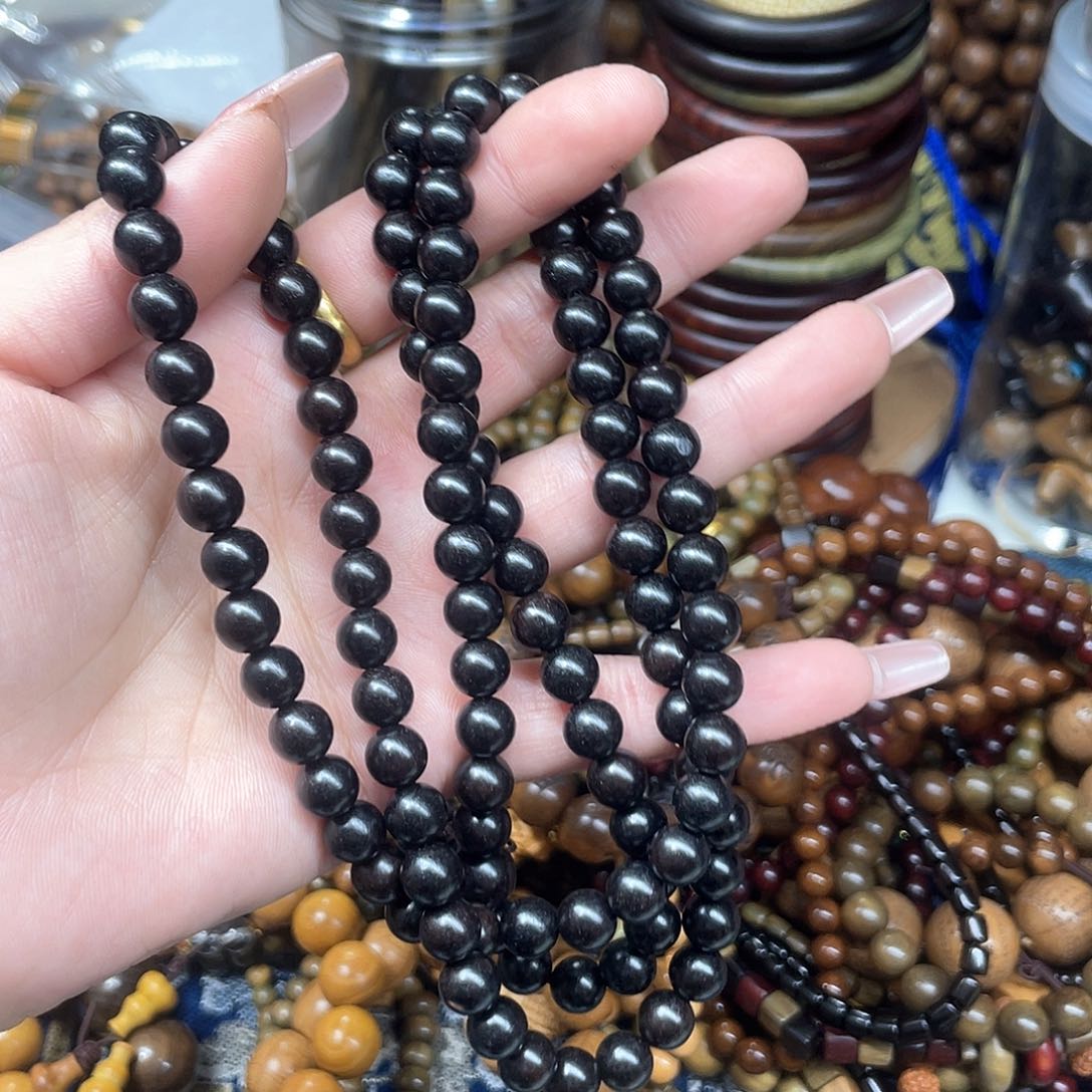 维腊木（绿檀）无事牌