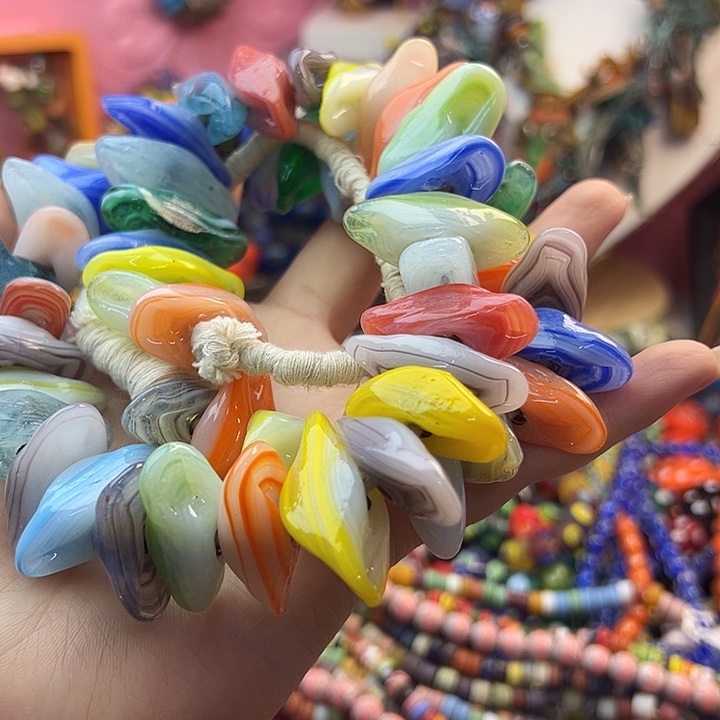 颈饰琉璃尼泊尔琉璃