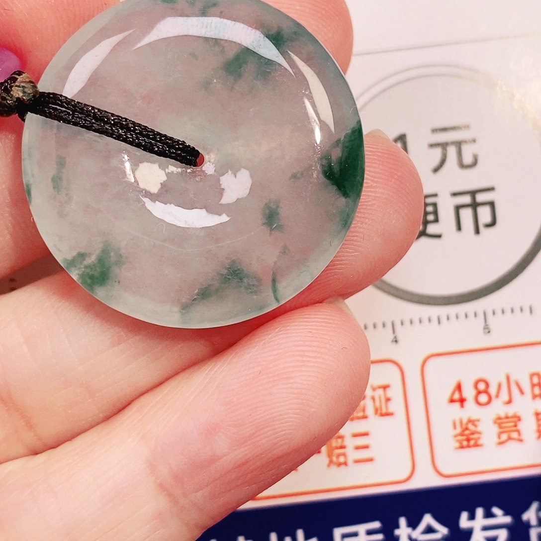 翡翠未镶嵌颈饰28.1-5.6