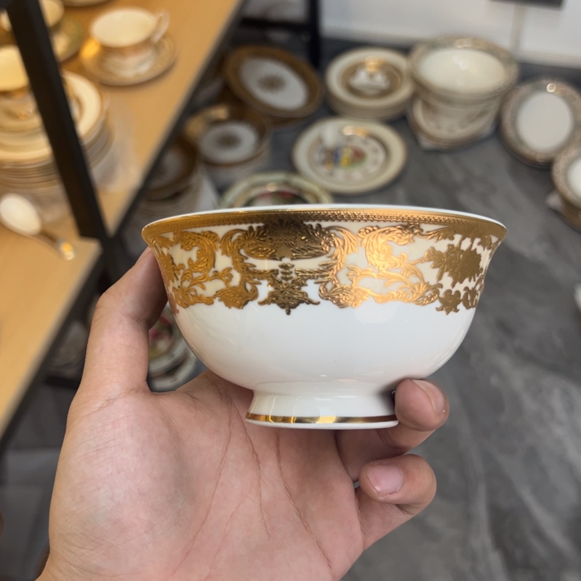 【闪购商品】瓷片豆*4.75寸米饭碗六个一单福利价