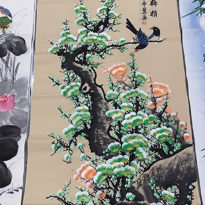 三个张画廊直播间！