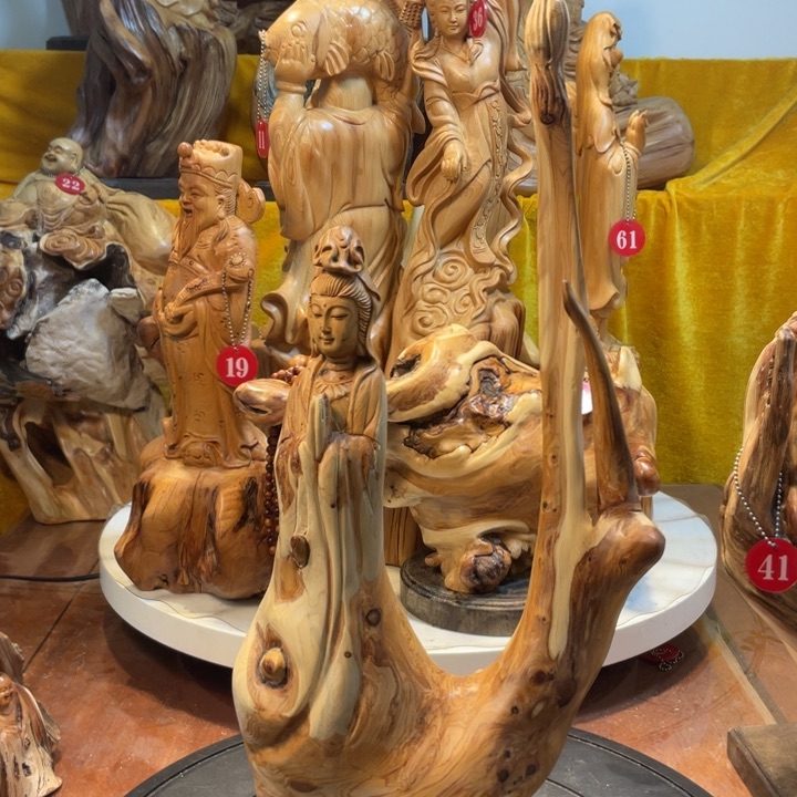 柏木（崖柏）崖柏  观音