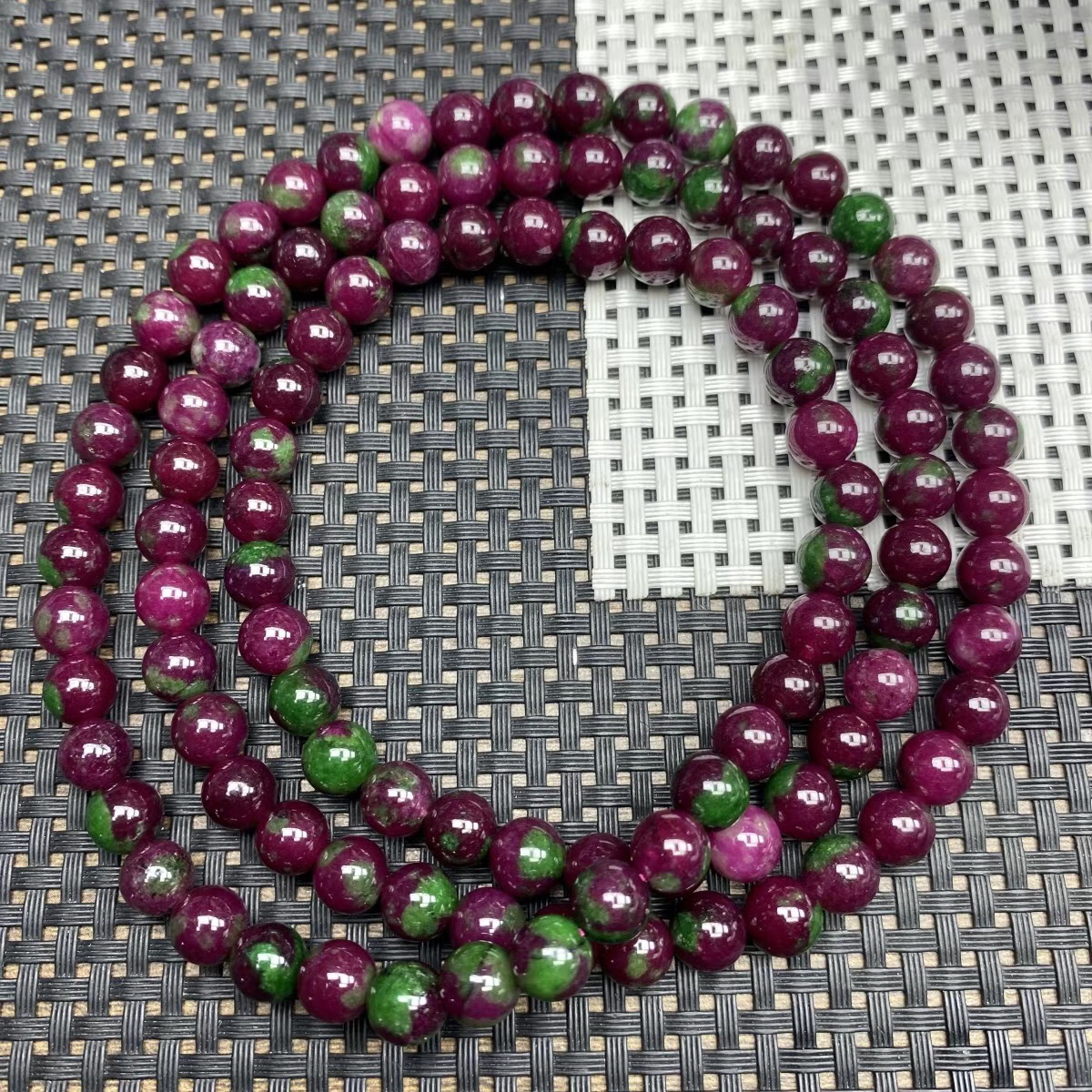 红绿8mm108颗项链819