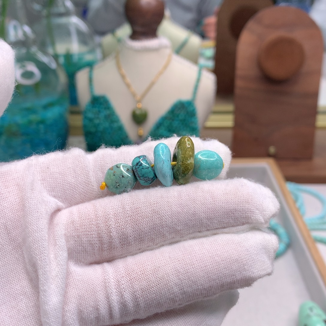 绿松石未镶嵌配饰