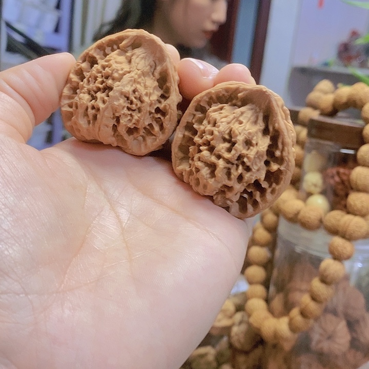 【闪购商品】文玩核桃把件42.5蛇头