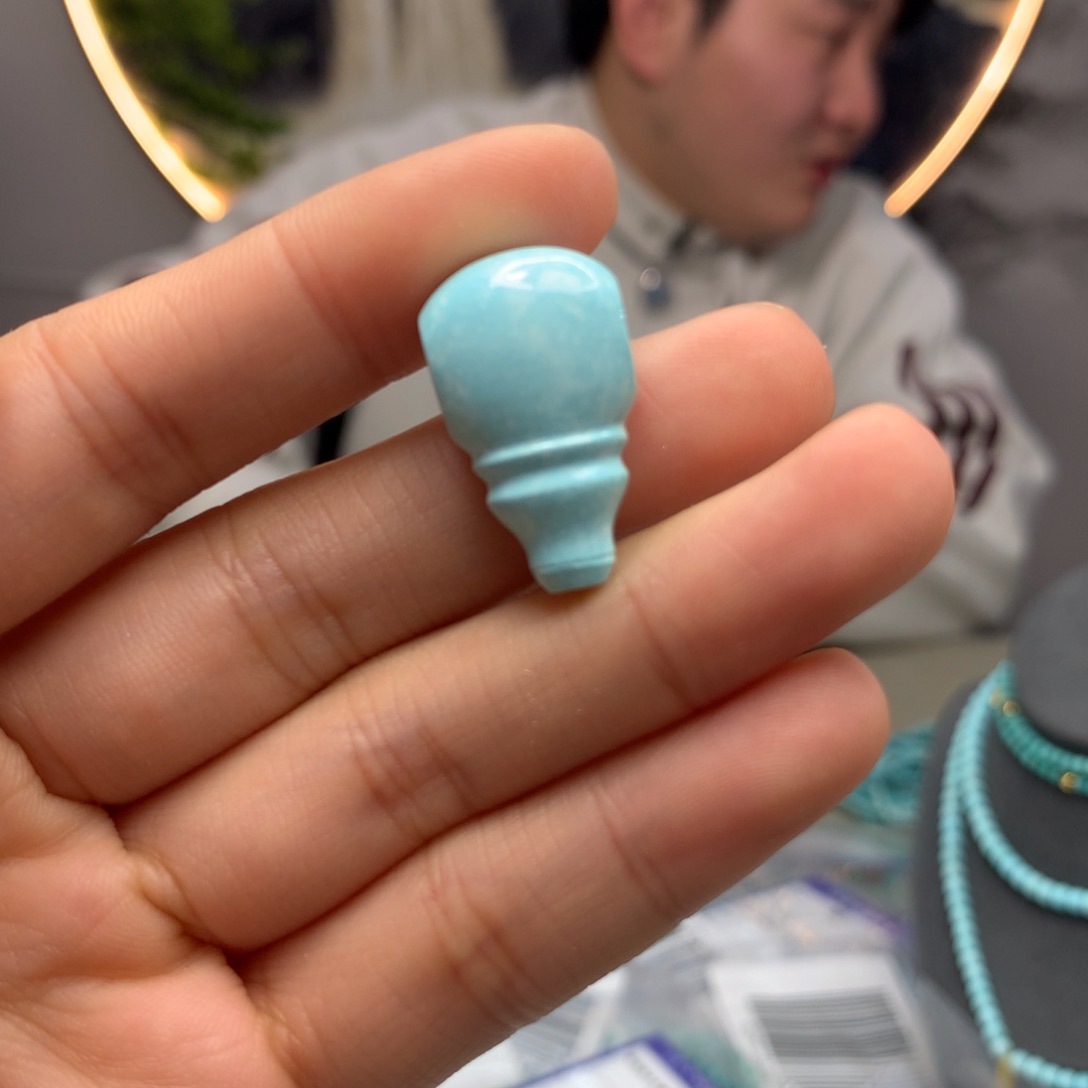 绿松石挂件未镶嵌