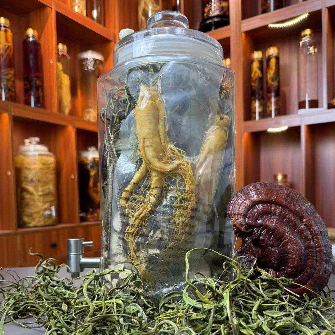 东北泡酒料 真材实料 送16斤专业玻璃泡酒瓶 带放酒阀 直播间为准