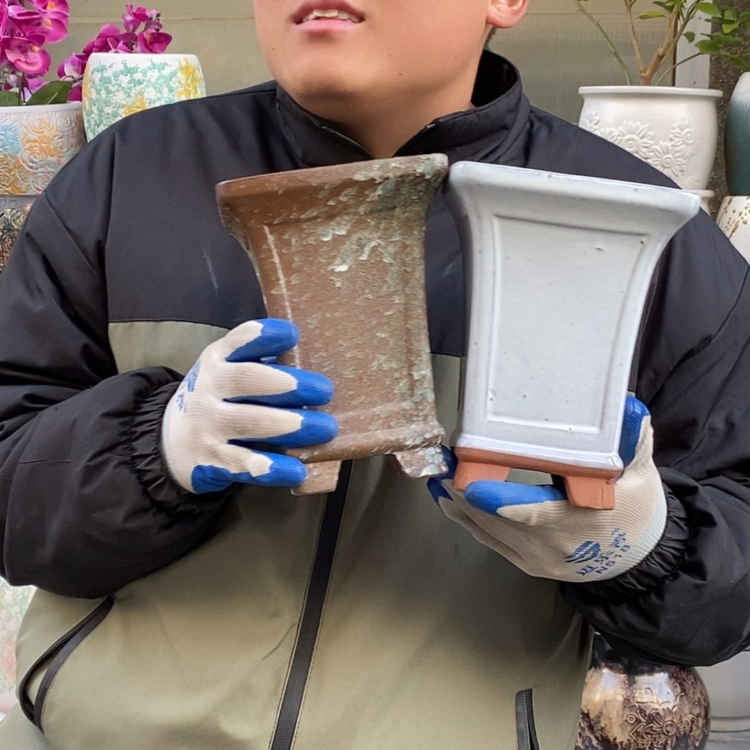 花盆紫砂口14高19福利