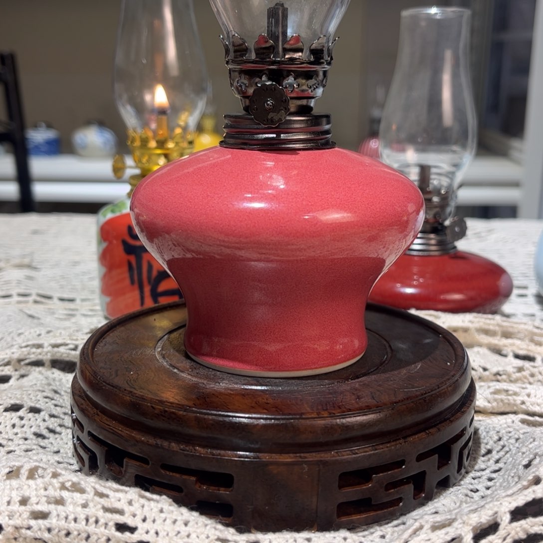 摆件景德镇陶瓷香薰灯