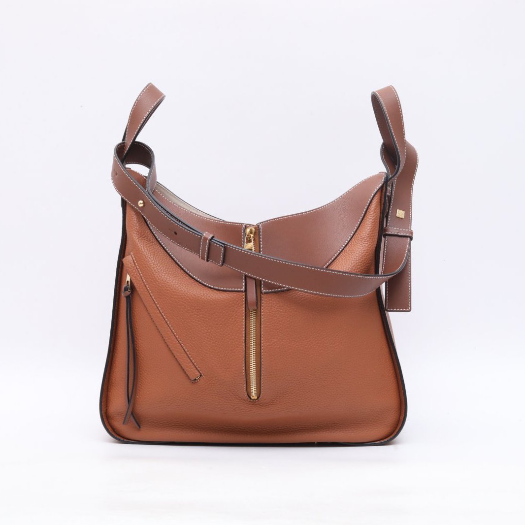 99新 LOEWE/罗意威 小花姑姑944698吊床包 中号 拼色
