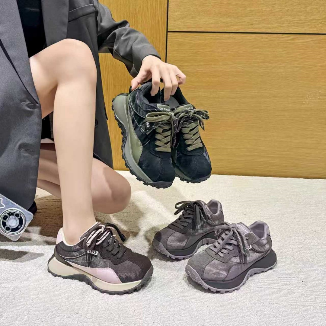 香港GOETHEAN【小怪兽】轻奢潮流显瘦阿甘鞋2025轻便休闲鞋GJA53638