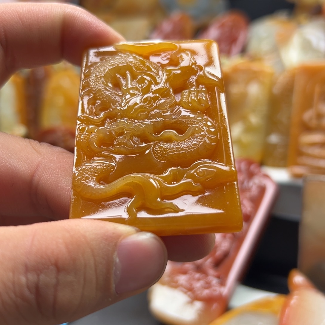 石英质玉（黄龙玉）未镶嵌多选一发货