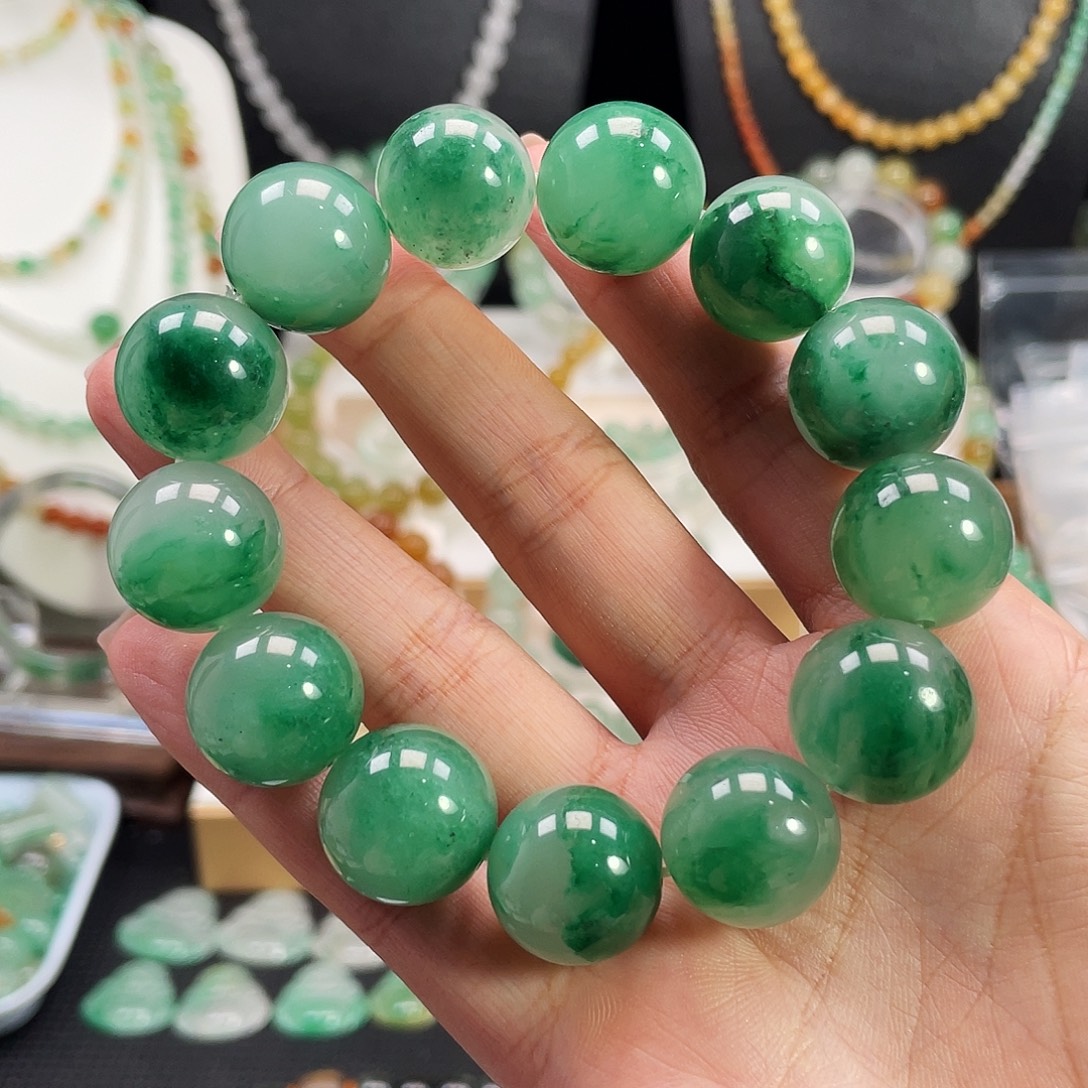 石英质玉合金手链