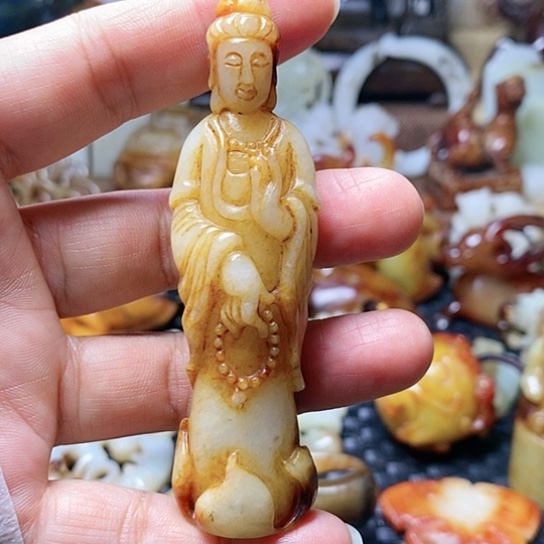 和田玉把件未镶嵌