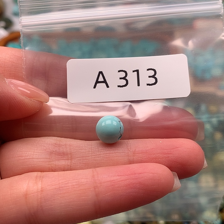 绿松石未镶嵌扣子扣子