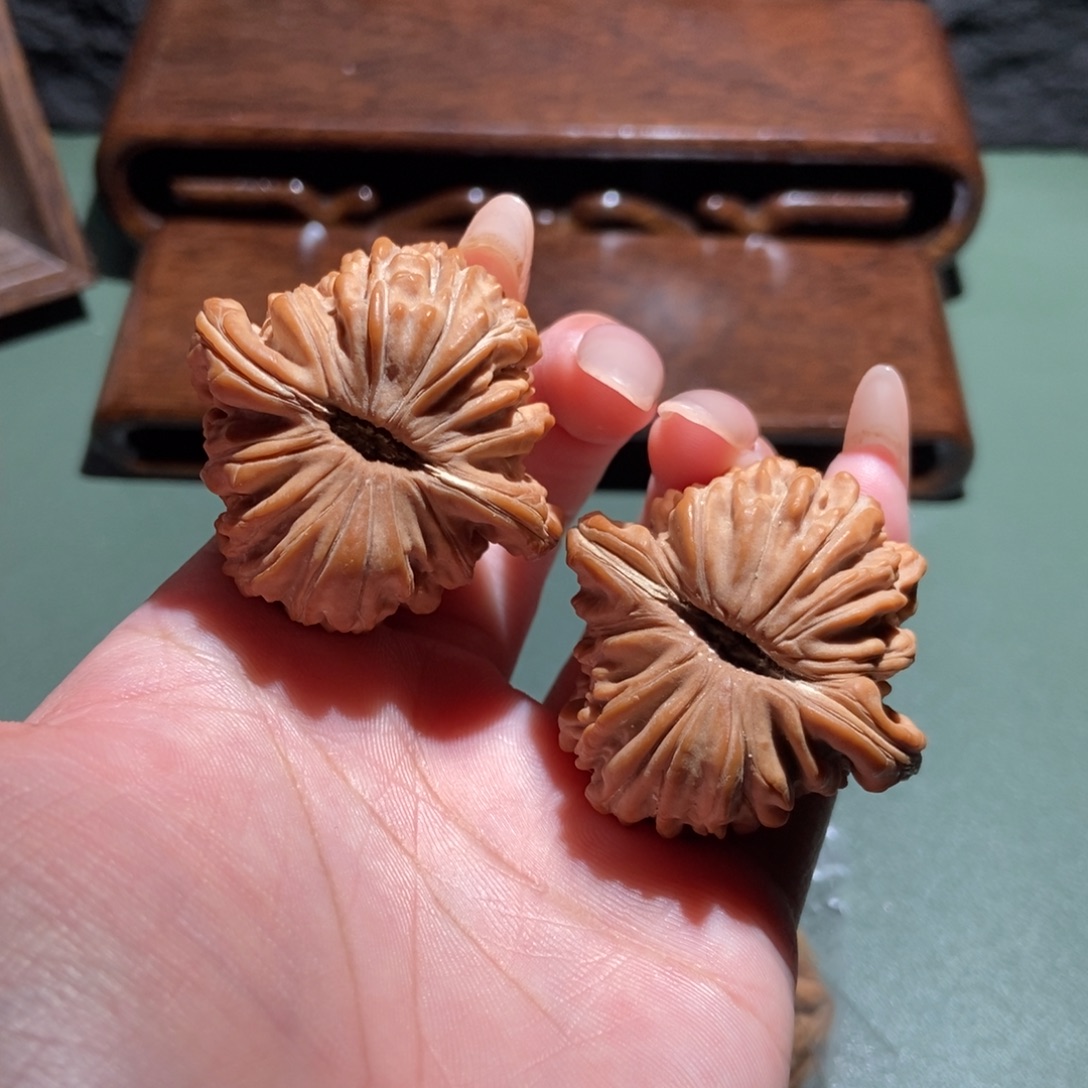 吊坠文玩核桃四座楼42尺