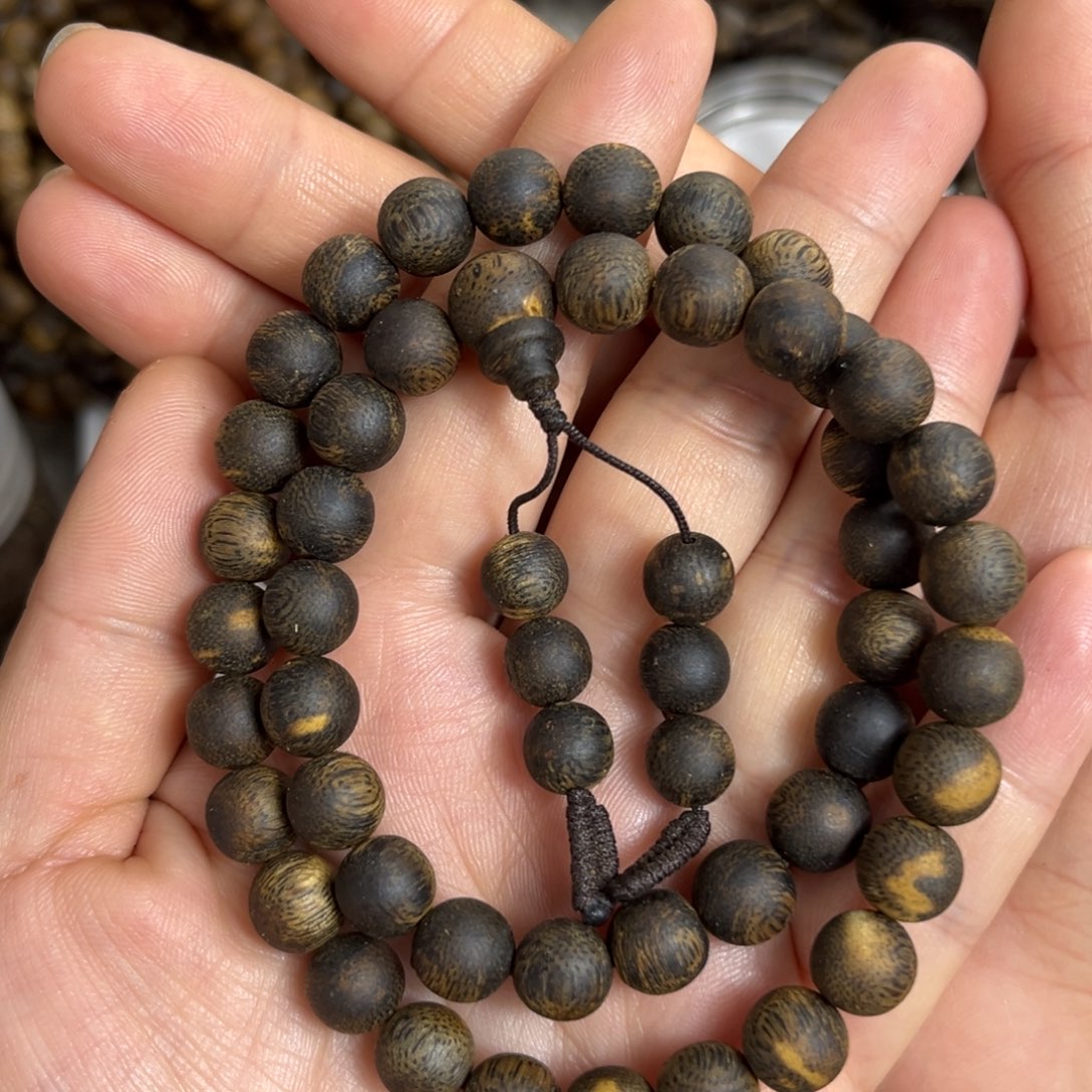 沉香手串?**玛奇楠沉水 0.9双圈22+