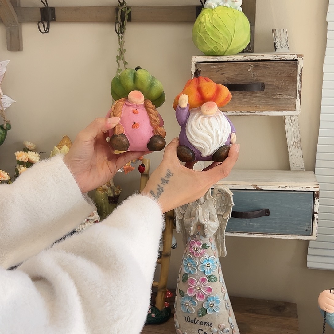 花园摆件红红火火