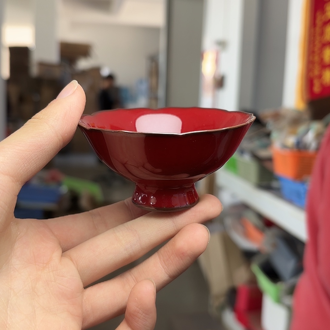 龙泉云间青瓷小米茶器