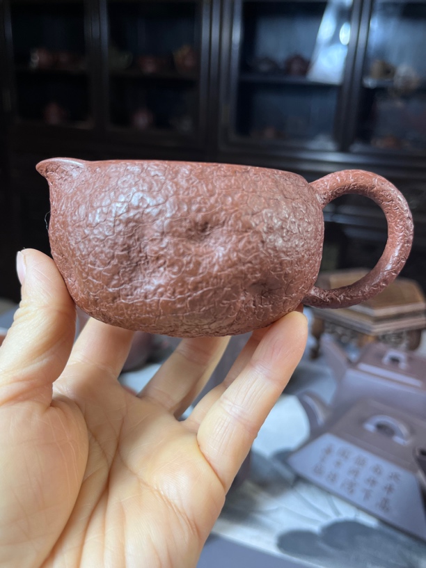 全手红皮龙供春公道容量150毫升