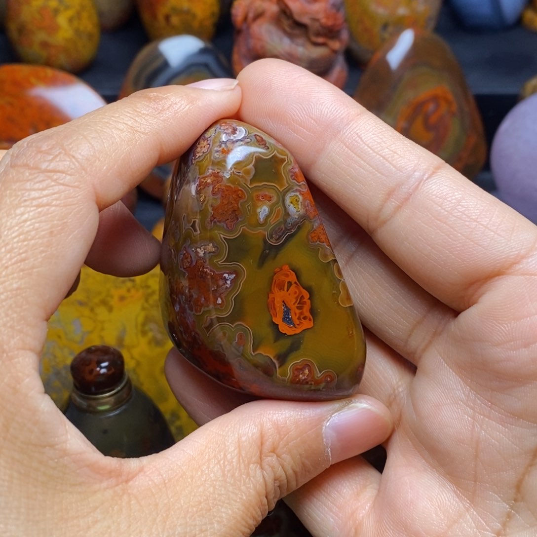 玛瑙/玉髓未镶嵌吊坠(不含链)用****0