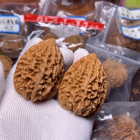 文玩核桃把件招财鼠39全品