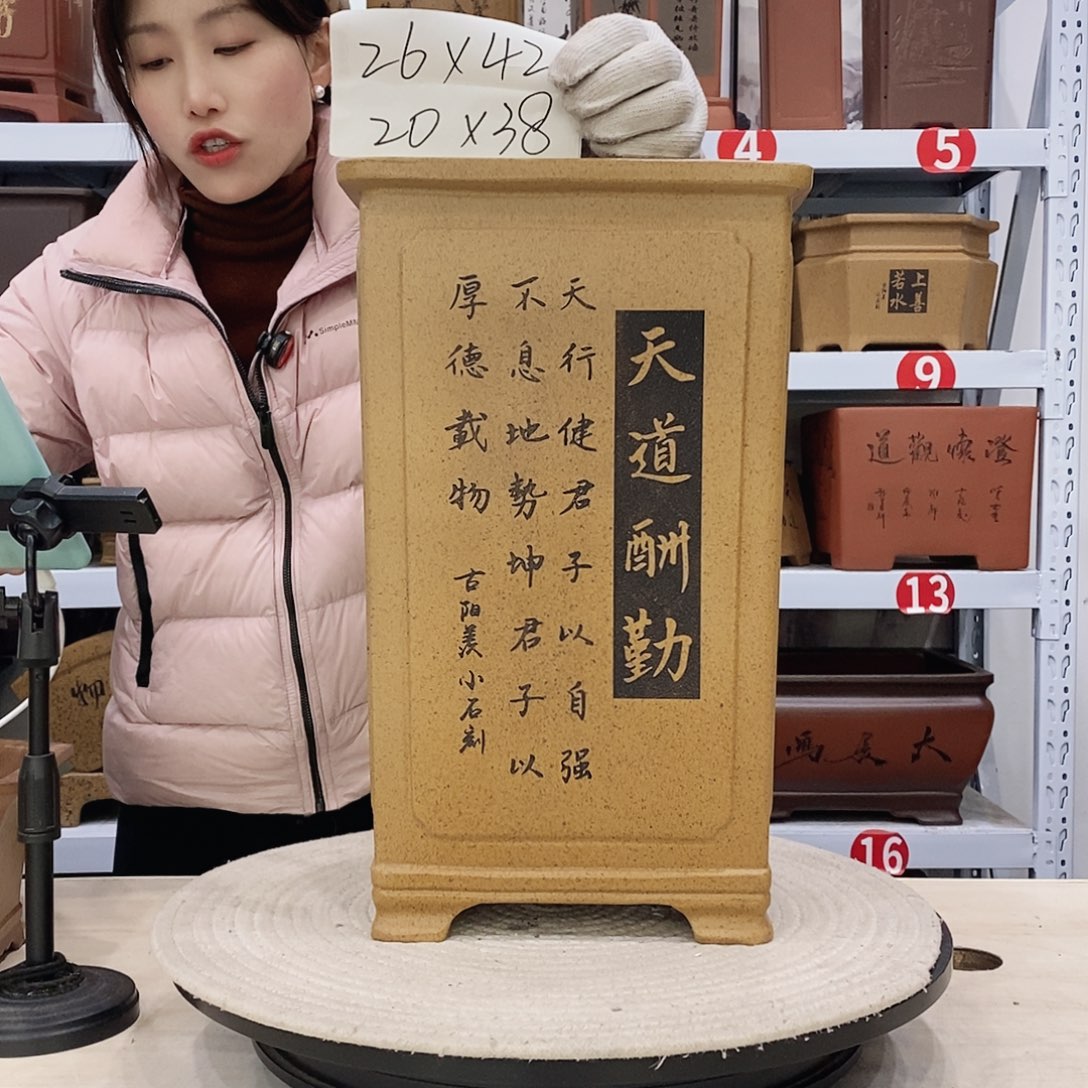 紫砂花盆紫砂花盆