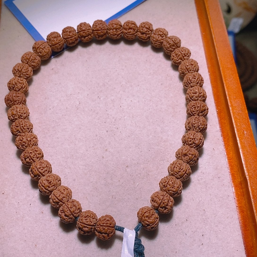 王***会手串金刚菩提222凹底梅花10.5