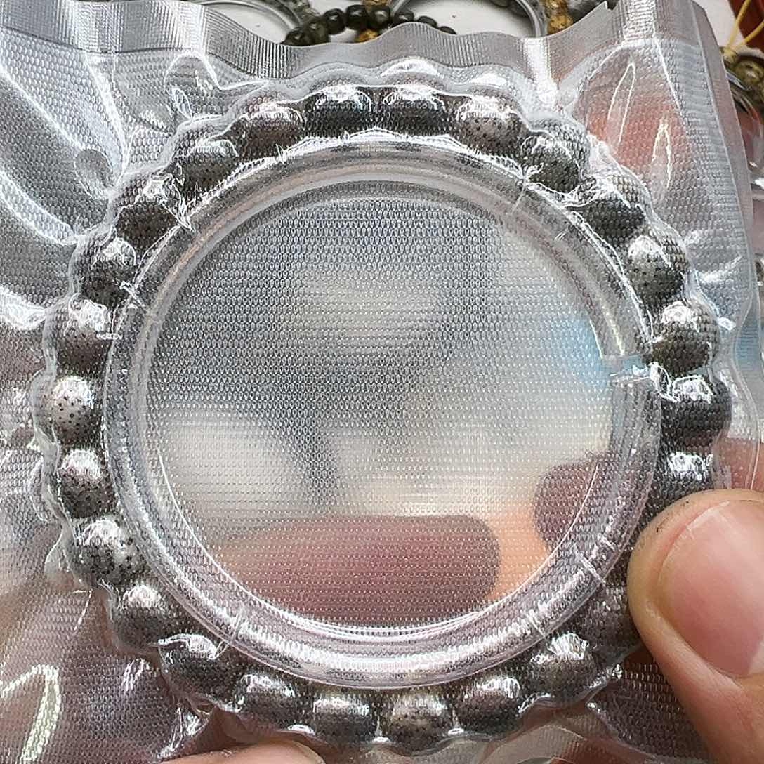 星月菩提手串56传说糯冰火烧云石玉星月菩提单圈98